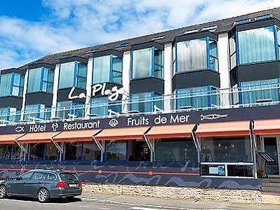 Hotel De La Plage Erquy Buitenkant foto