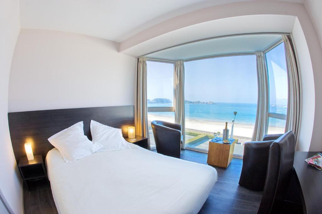 Hotel De La Plage Erquy Kamer foto