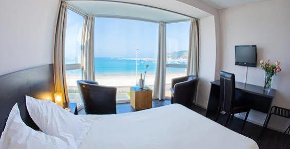 Hotel De La Plage Erquy Buitenkant foto