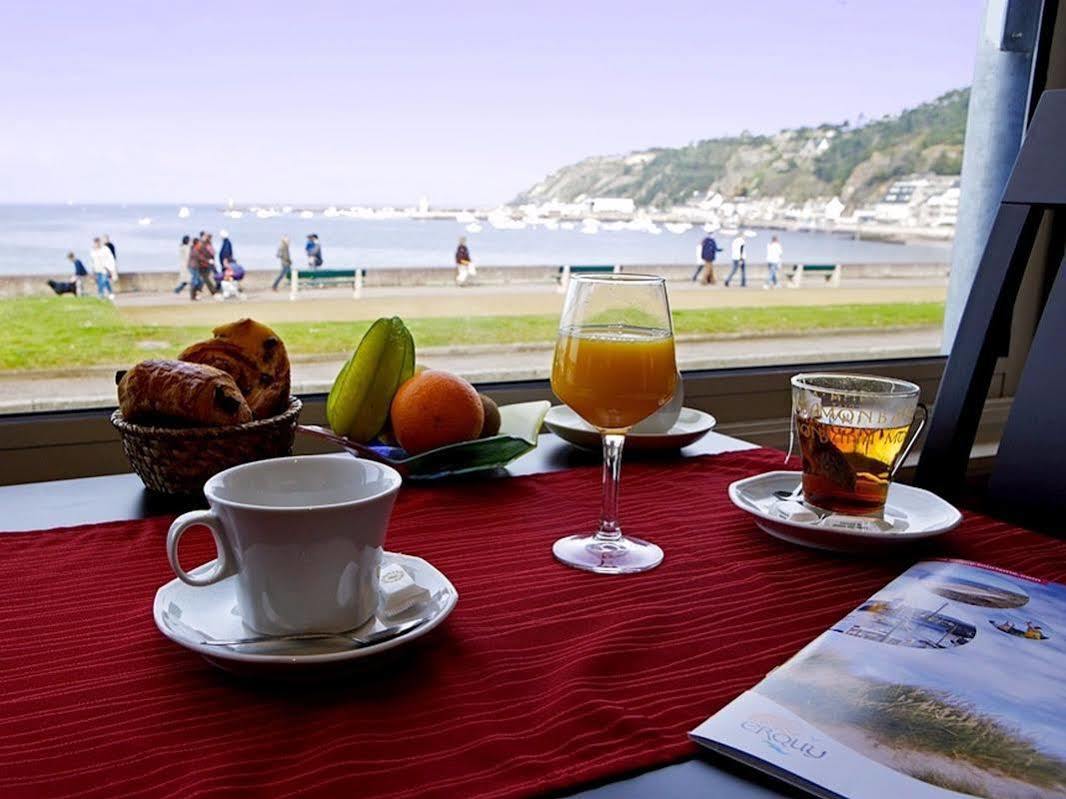 Hotel De La Plage Erquy Buitenkant foto